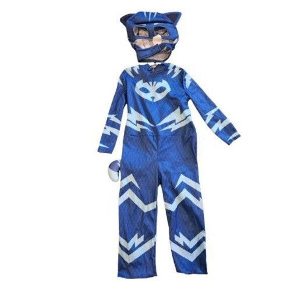 Disguise Other - PJ Masks Catboy Costume Toddler 2T Boys Halloween Dress Up Jumpsuit Mask